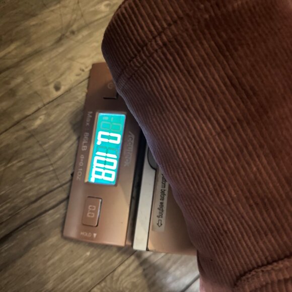 Marine Layer Re-Spun Deep Mahogany Corduroy Shift Dress W/ Pockets size Large - Picture 12 of 12